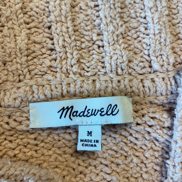 Madewell Draper Cardigan - BASHFUL BLUSH M - Picture 5 of 6